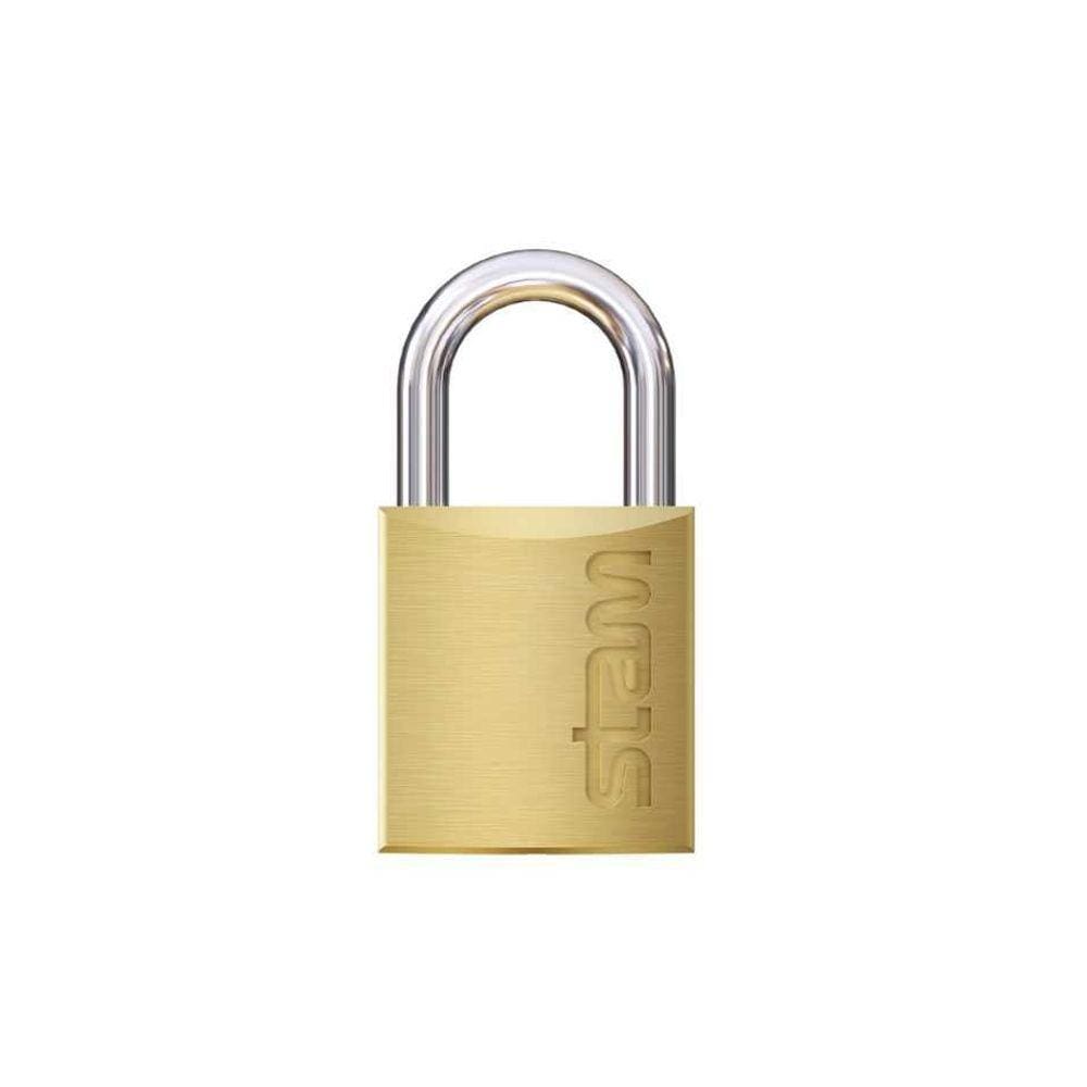 Cadeado Latao Macico 30mm - Stam