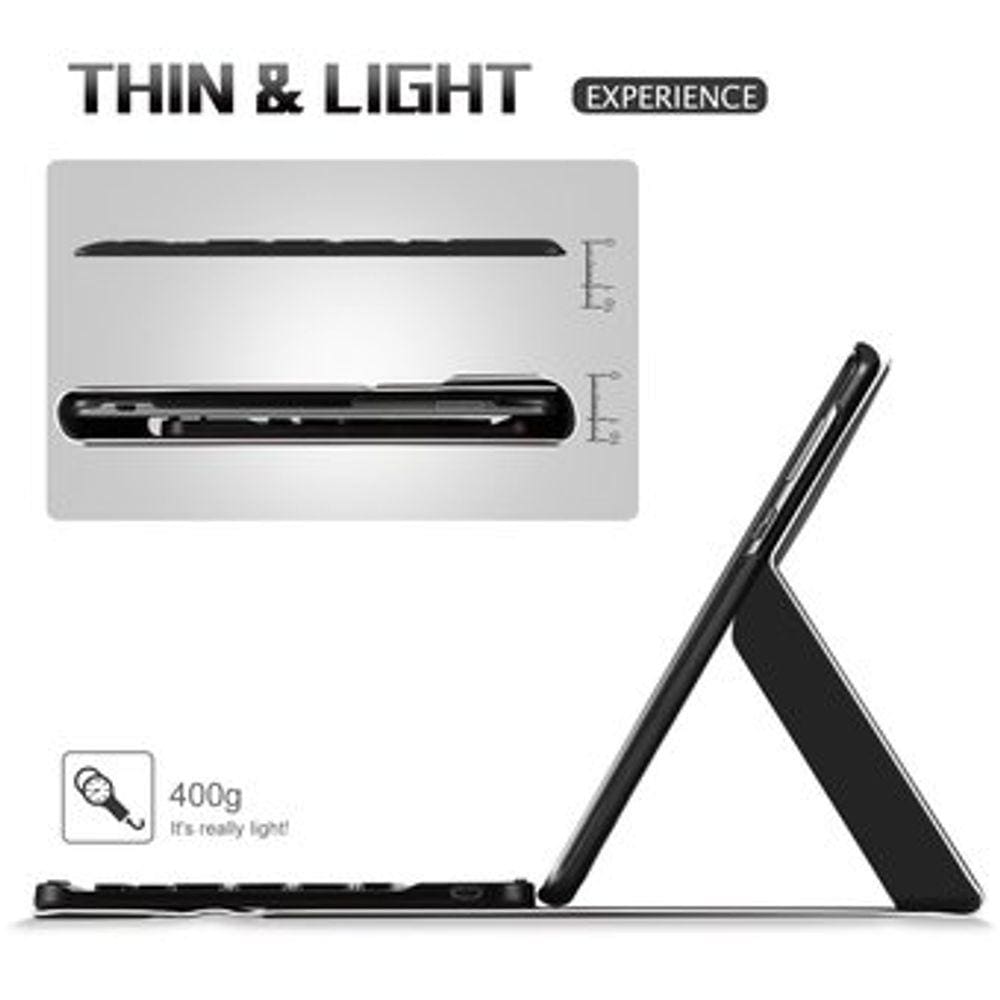 Capa para tablet com teclado para Huawei MediaPad M5 Lit