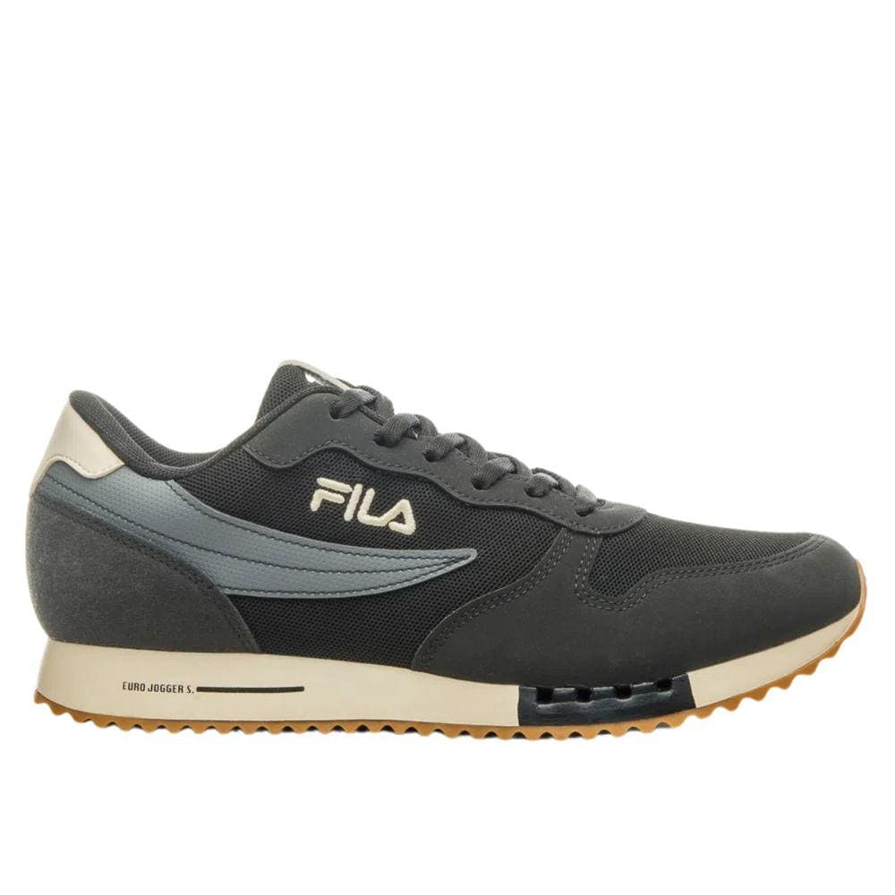 Tênis Fila Masculino Euro Jogger Sport Casual Preto