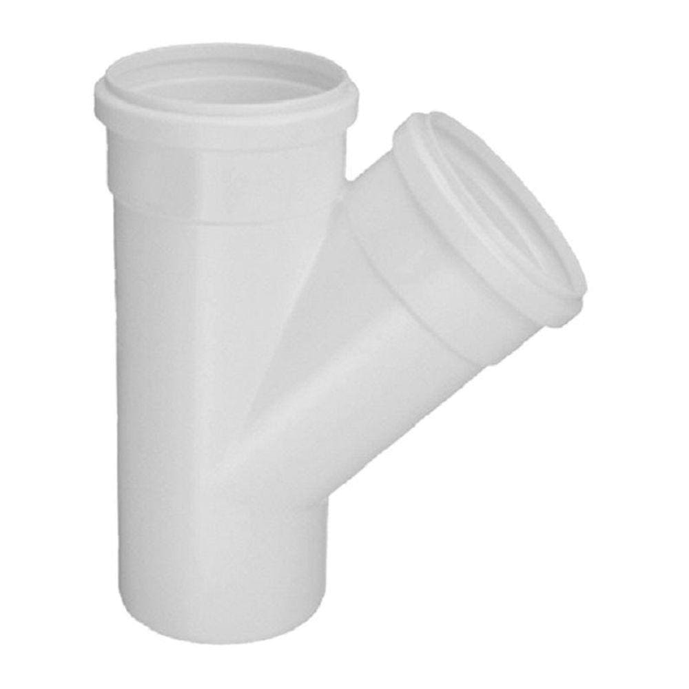 Junçao Esgoto 75X75Mm Krona Pct 0628