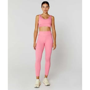 Legging Alto Giro 7/8 C/ Bolsos De Tule Feminina Ref:2412308