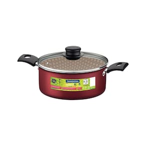 Caçarola Tramontina Turim Antiaderente Starflon Max Vermelho 20 Cm 2,8 L Tramontina