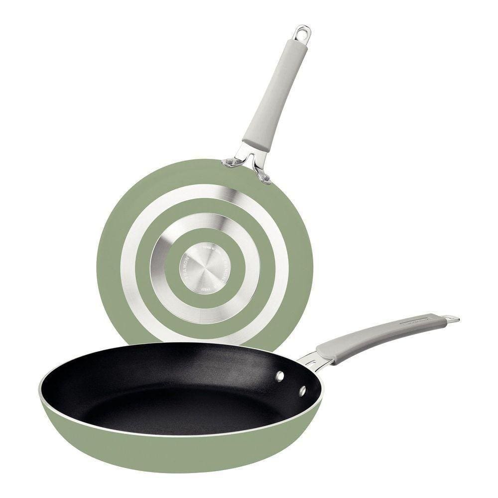 Jogo De Frigideiras Tramontina Em Alumínio Com Starflon Premium Verde 2 Peças 20 E 25cm Tramontina