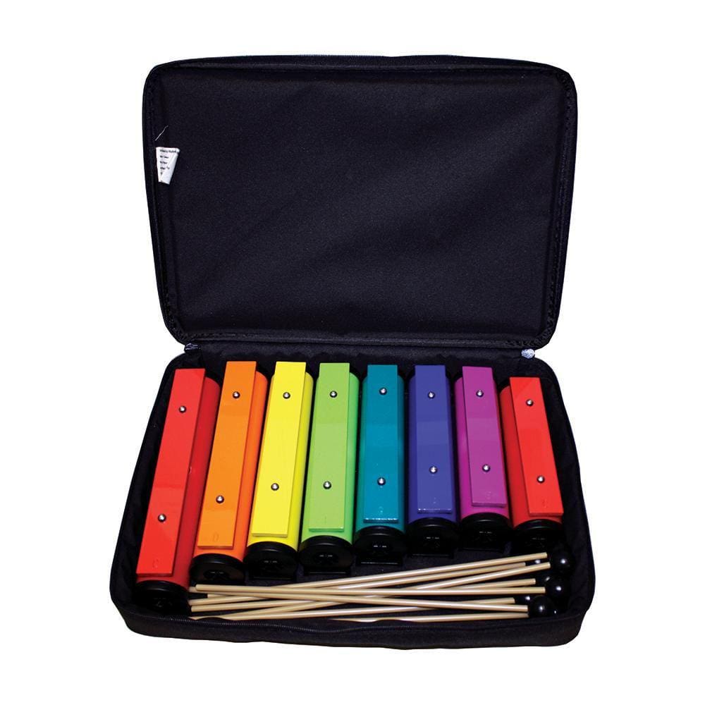 Barras De Metal Ressonadoras 8 Notas Boomwhackers CN2125 [F035]