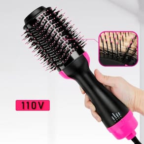 Escova Secadora De Cabelo 3 Em 1 Super Seca Alisa Modela