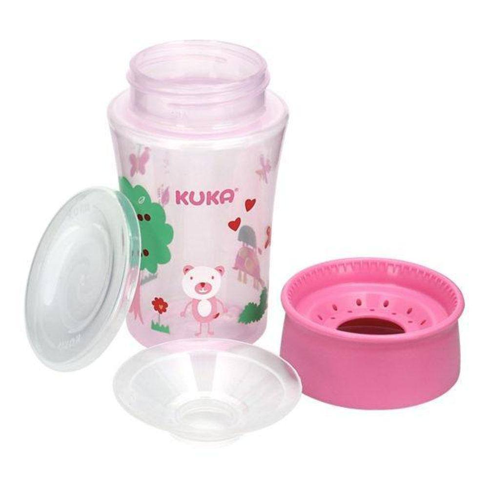 Copo 360º Antivazamento Fácil De Beber Infantil Kuka-Rosa