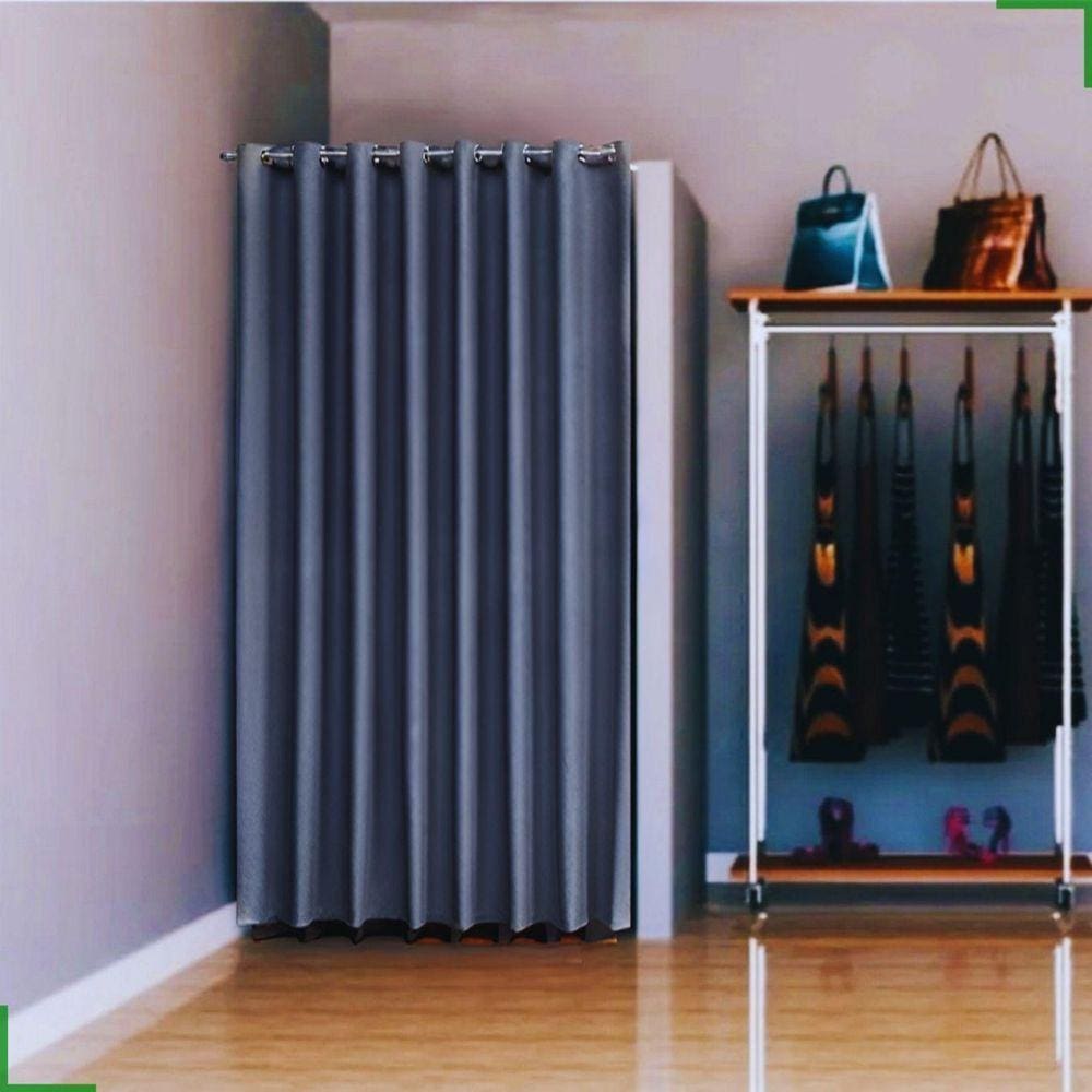 Cortina Para Provador De Loja Tecido Blackout 1,40X2,20