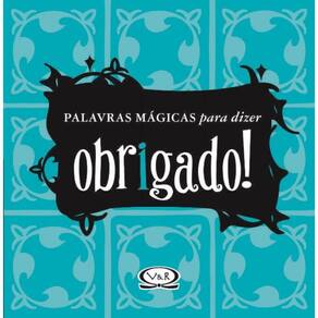 Palavras Magicas - Obrigado - Capa Dura