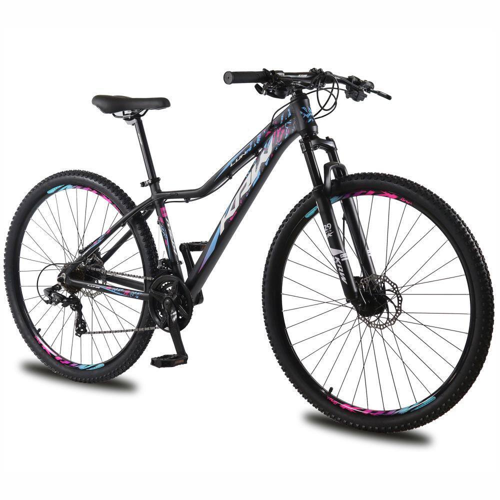 Bicicleta Krw Kr2 Aro 29 Susp. Dianteira 24 Marchas - Azul