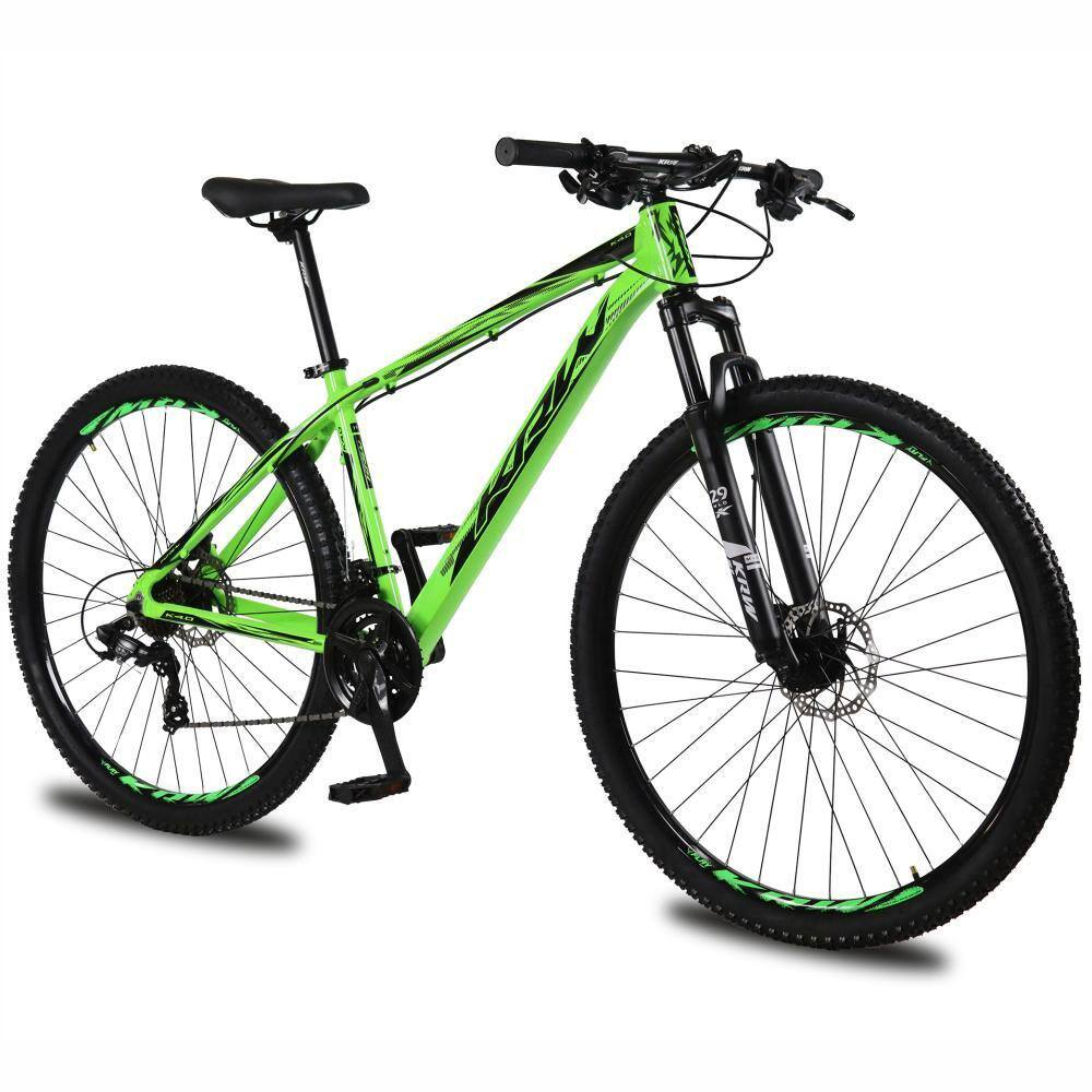 Bicicleta Krw Kr2 Aro 29 Susp. Dianteira 24 Marchas - Verde