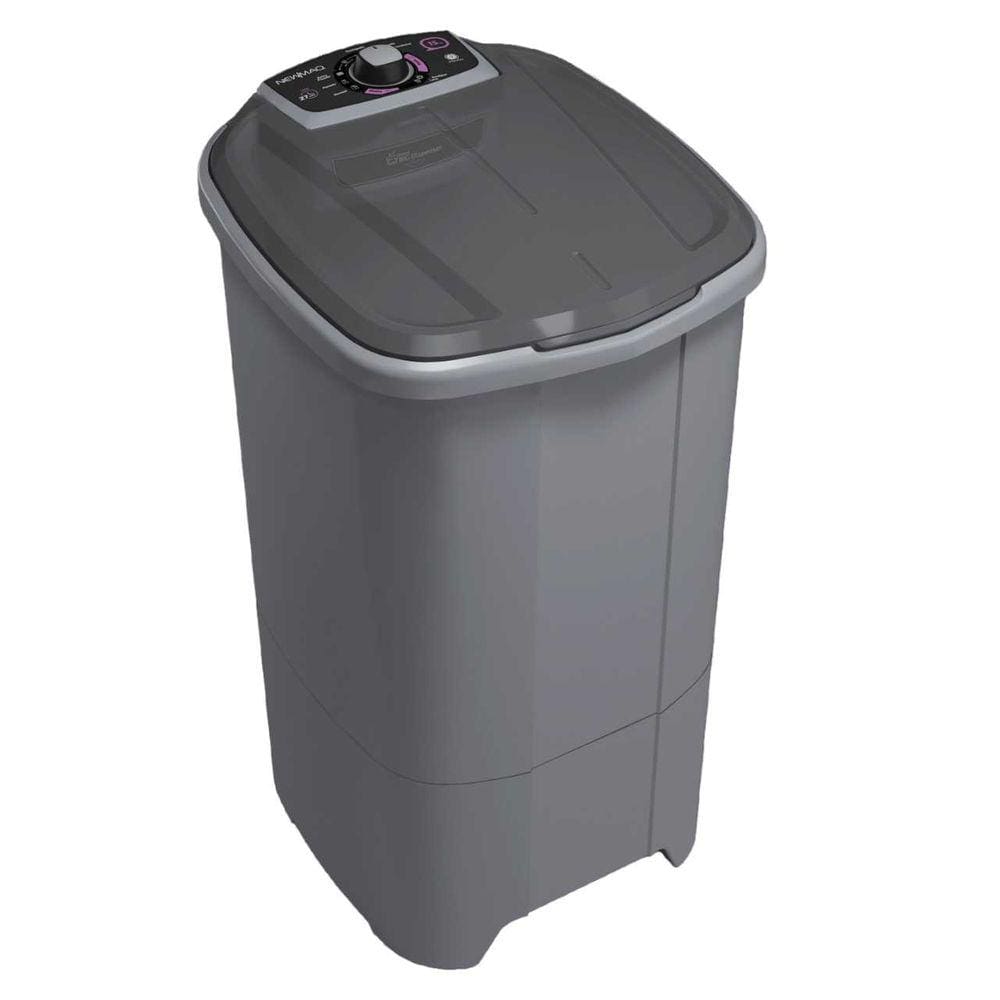 Lavadora/Tanquinho 15Kg Prata - New Maq - 127V