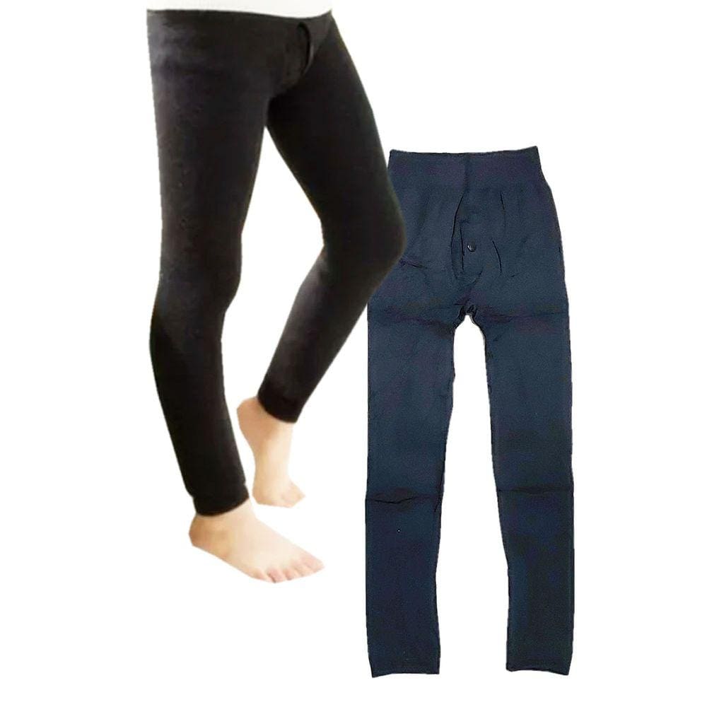Calça Térmica Infantil Segunda Pele Menino Modelo com Braguilha - 4 a 12 anos