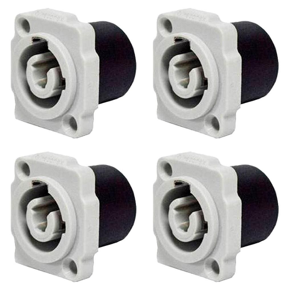 Conector De Ac-out Painel Wc 1833 Out P Gy Pgy Azul Wireconex 04 Unidades - Pç / 4 [F108]