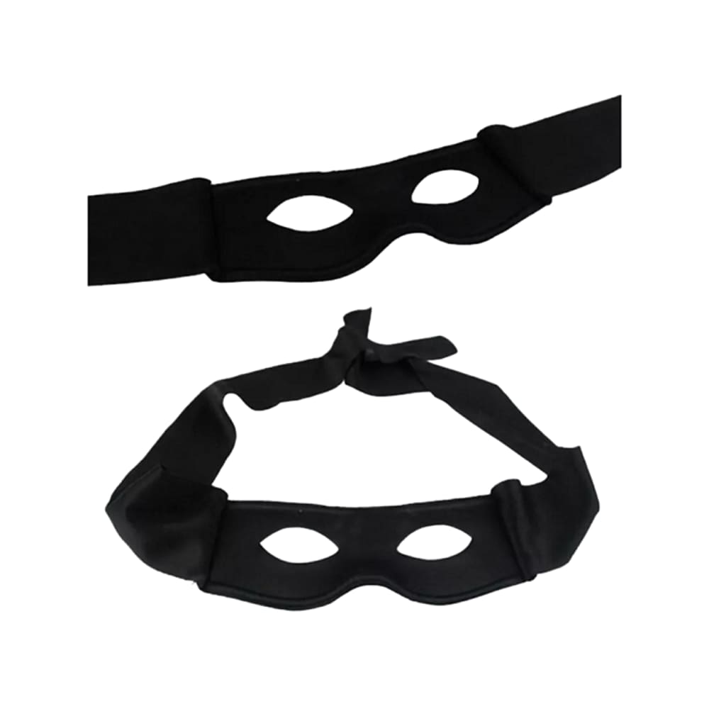 Máscara Preta Zorro Don Juan Mosqueteiro