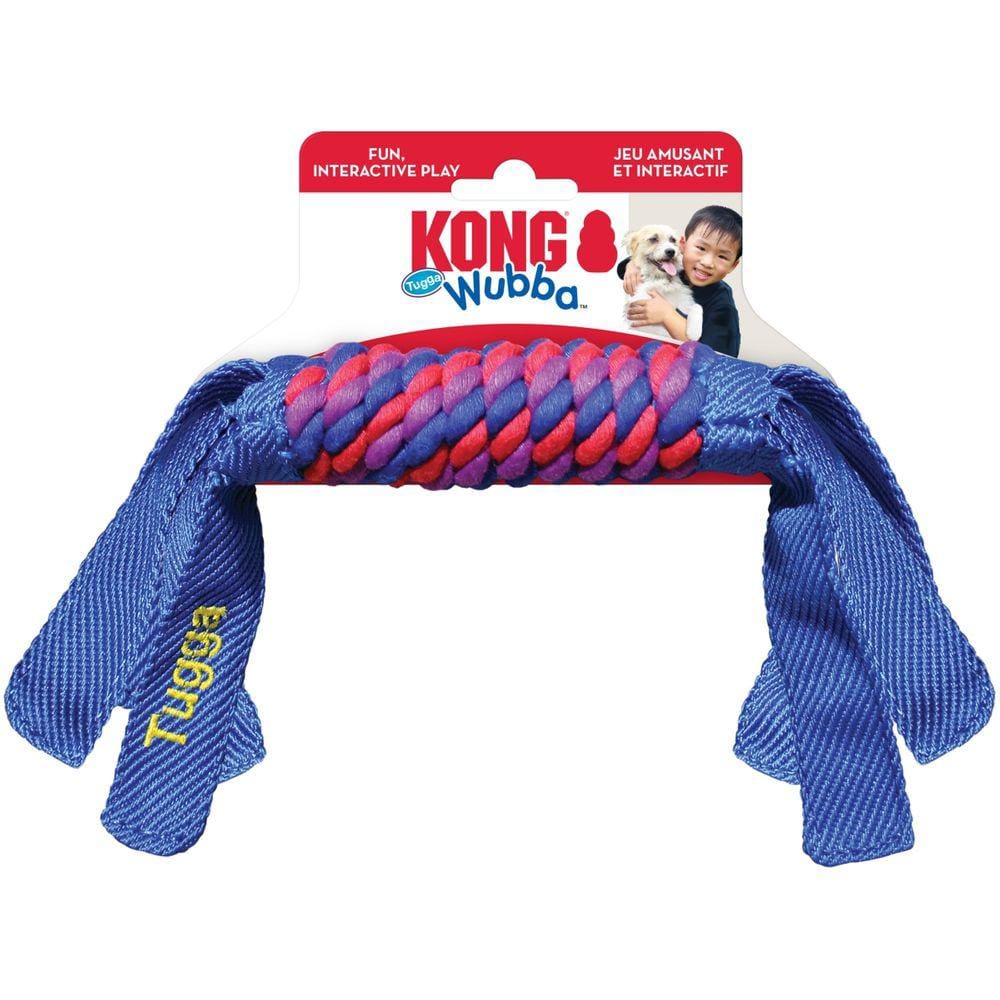 Brinquedo Kong Wubba Tugga Cabo de Guerra Interativo Para Cachorro X-LARGE - Azul