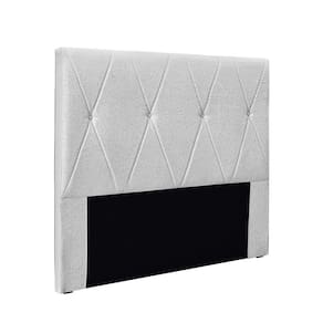 Cabeceira Cama Box Queen 160 cm Aquilla Linho Grigio S04 - D`Rossi