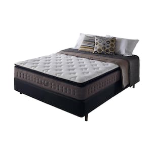 Conjunto Cama Box Casal Mola Ensacadas Nashville Marrom