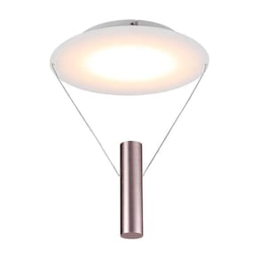 Plafon de Sobrepor Tino 30x60cm 1 Luz de 12w Bella Iluminação Dourado