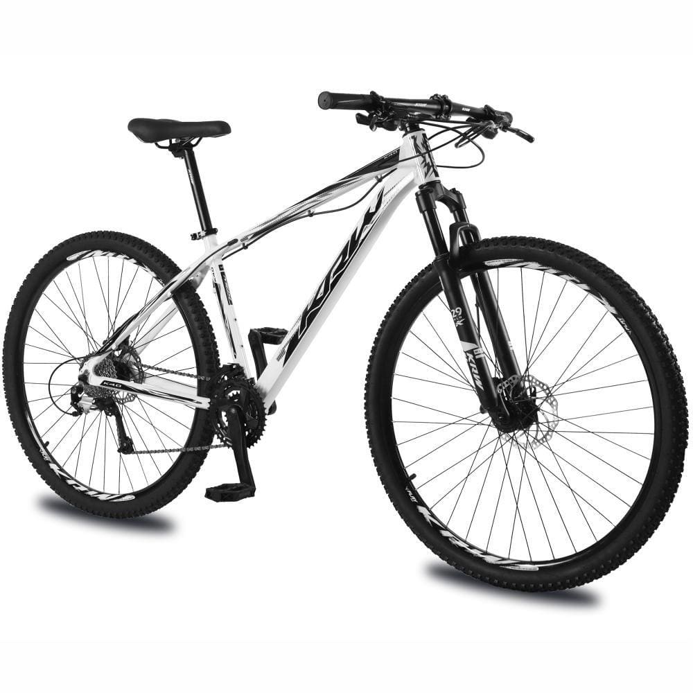 Bicicleta Krw Kr6 Aro 29 Susp. Dianteira 27 Marchas - Branco