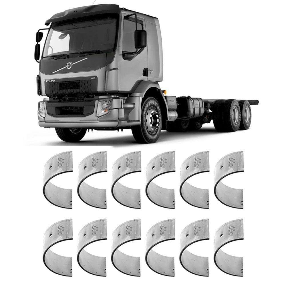 Bronzina Casquilho Biela 0.25 Volvo VM 220 7.2 2012 a 2017