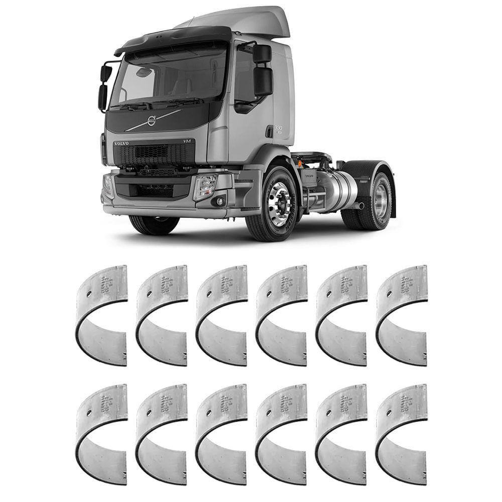 Bronzina Casquilho Biela STD VM 330 7.2 2012 a 2022 Mahle