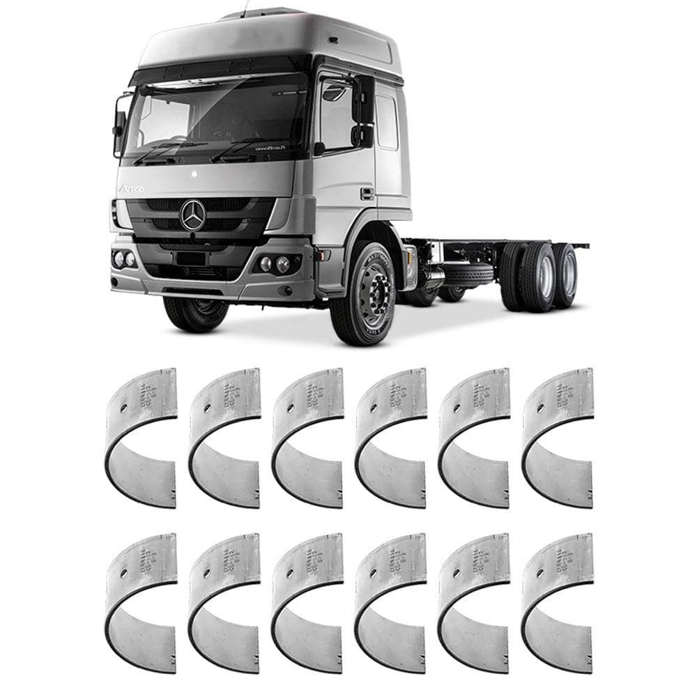 Bronzina Casquilho Biela 0.25 MB Atego 2426 2012 a 2022