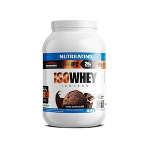 Iso Whey Protein  1020G  Sabor Dark Chocolate - Nutrilatina