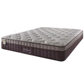 Colchão Casal Detroit Molas Ensacadas Visco Gel Pillow In Marrom