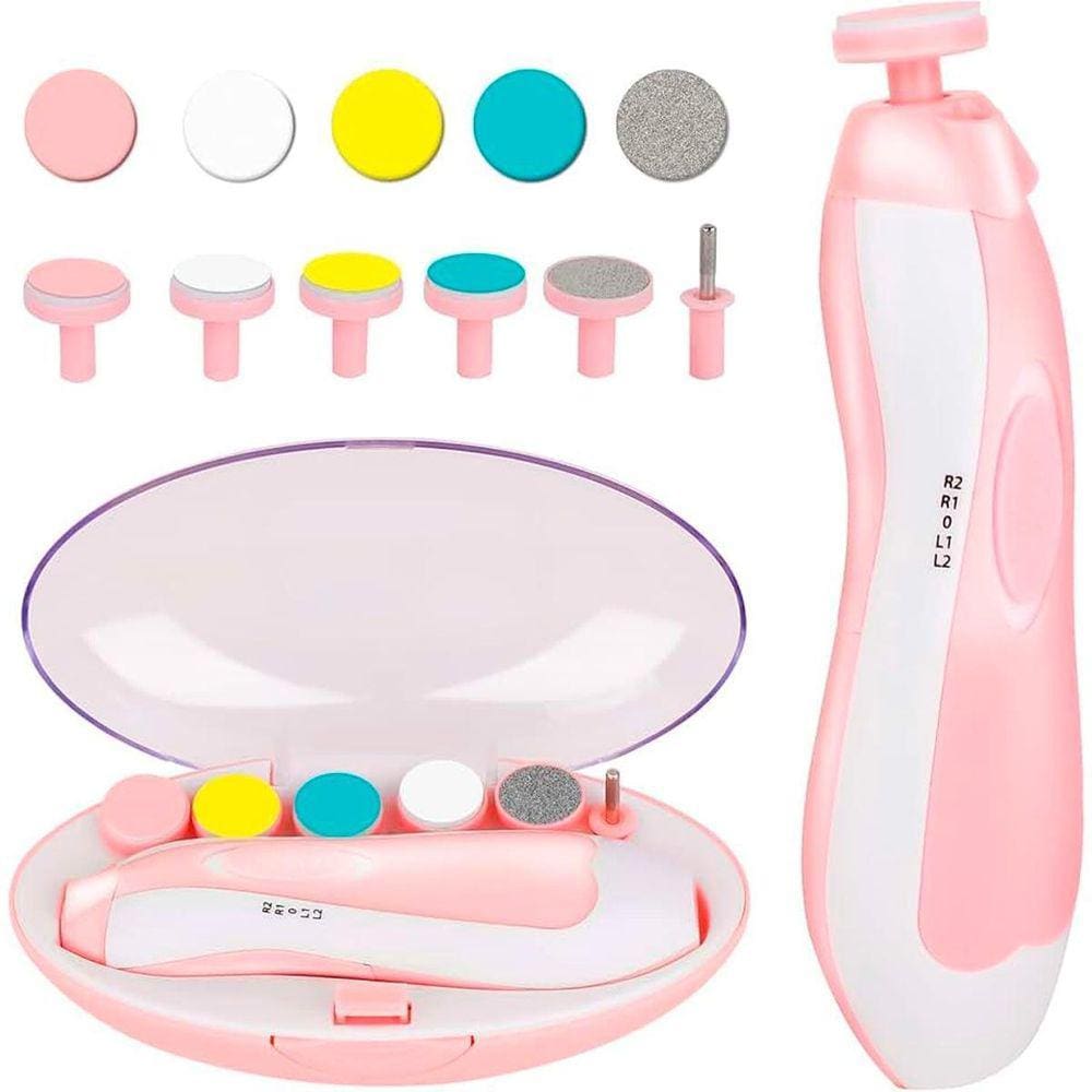 Kit Profissional De Lixas Unhas De Bebês Opções Coloridas