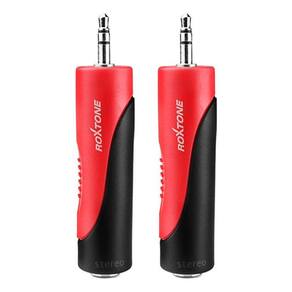 2 Adaptadores P10 Para P2 Estéreo Roxtone Conector Para Fone