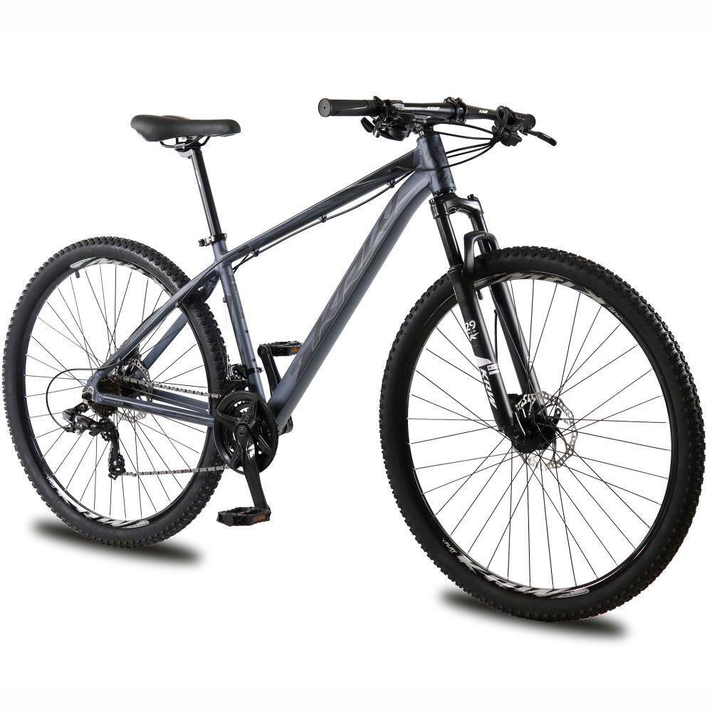 Bicicleta Krw Kr2 Aro 29 Susp. Dianteira 24 Marchas - Grafite