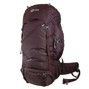 Mochila De Ataque Andes 55l Caminhada Trekking E Trilha Vinho Ntk