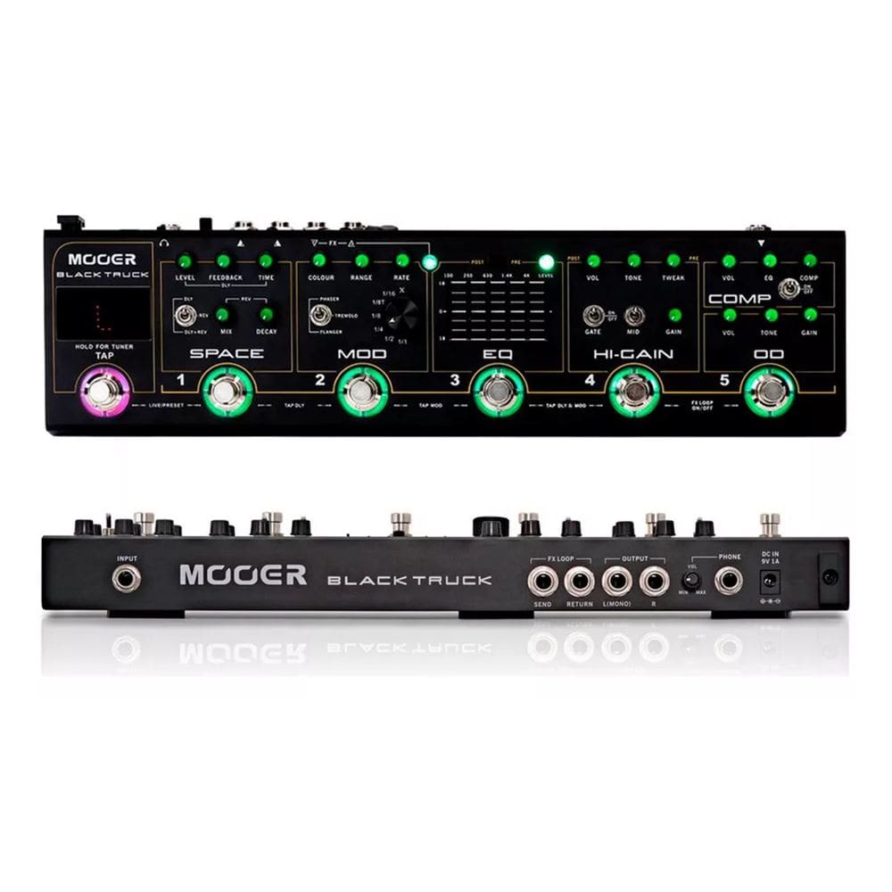 Pedal Efeito Guitarra Mult Mooer Black Truck Cpt2 C Capa