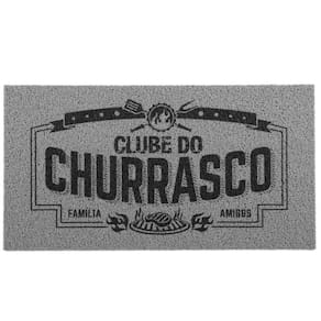 Tapete Vinil Super Print Clube do Churrasco 40CM X 75CM