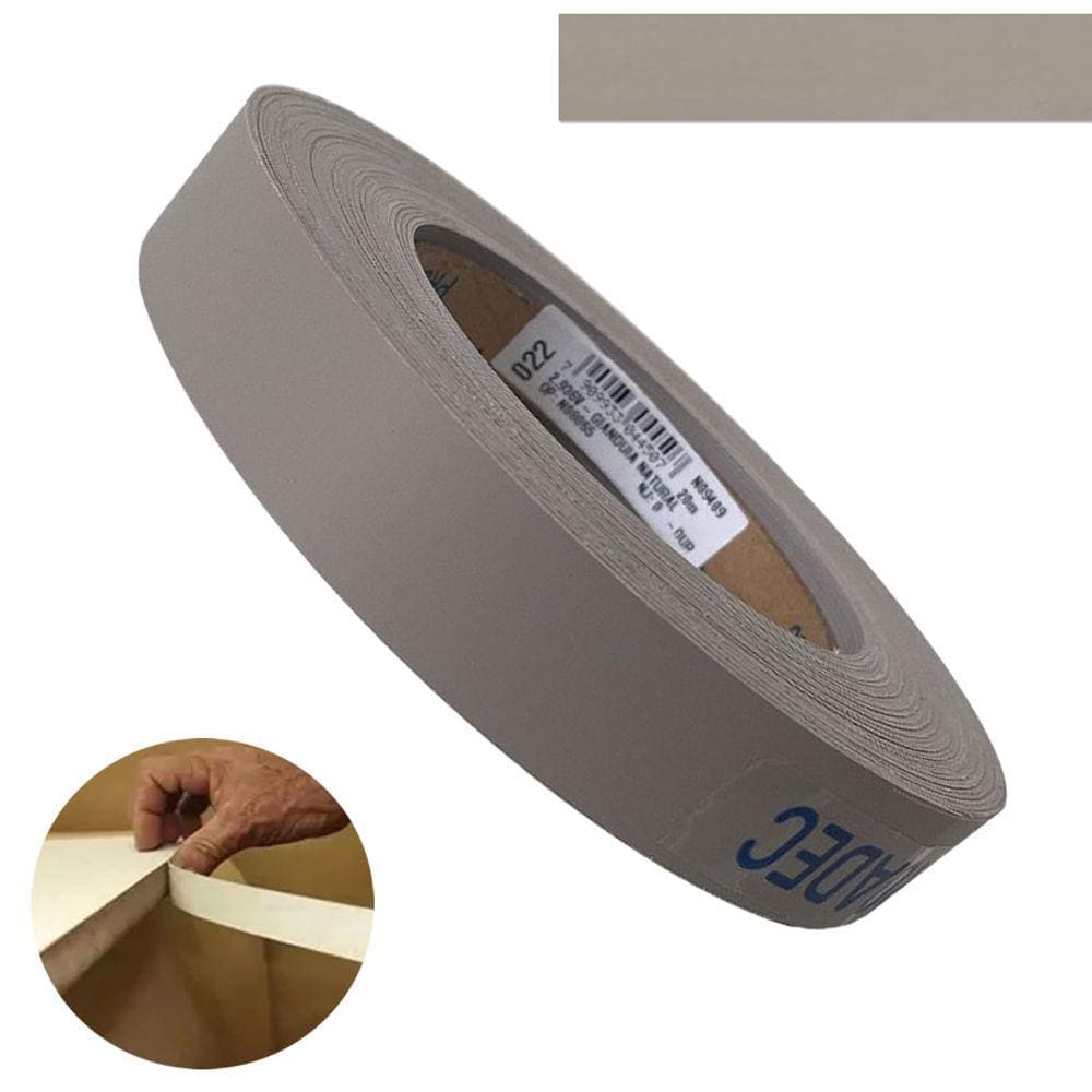 Fita De Borda PVC Gianduia Natural 22mm X 20m Proadec