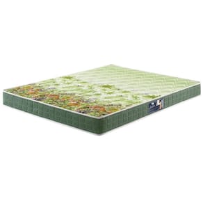 Colchão Viúva Espuma D70-d28 Atlanta 128x188x17cm Dupla Face Verde