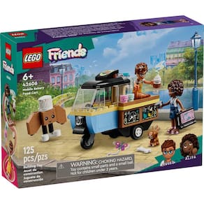 Lego Friends 125 Peças Carrinho De Padaria Movel - 42606