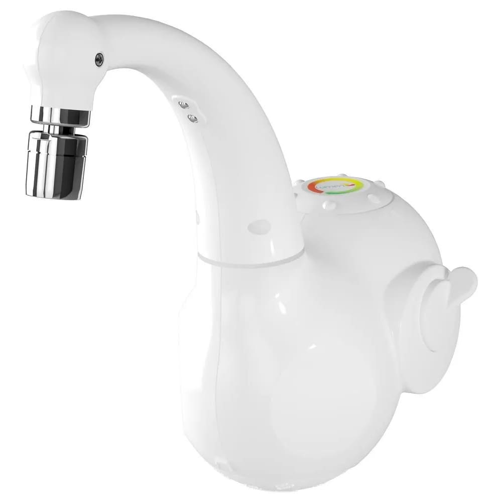 Torneira Elétrica Lumen Parede Branco Hydra 5500W 220V