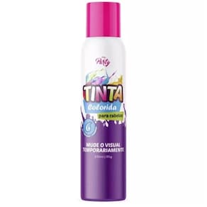 Tinta Colorida Para Cabelos 150Ml 85G My Party Variação Rosa Neon