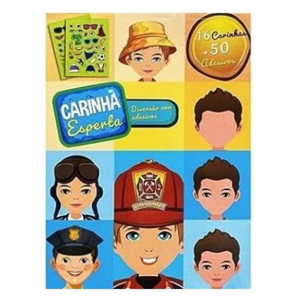 Carinha Esperta Diversão Com Adesivos