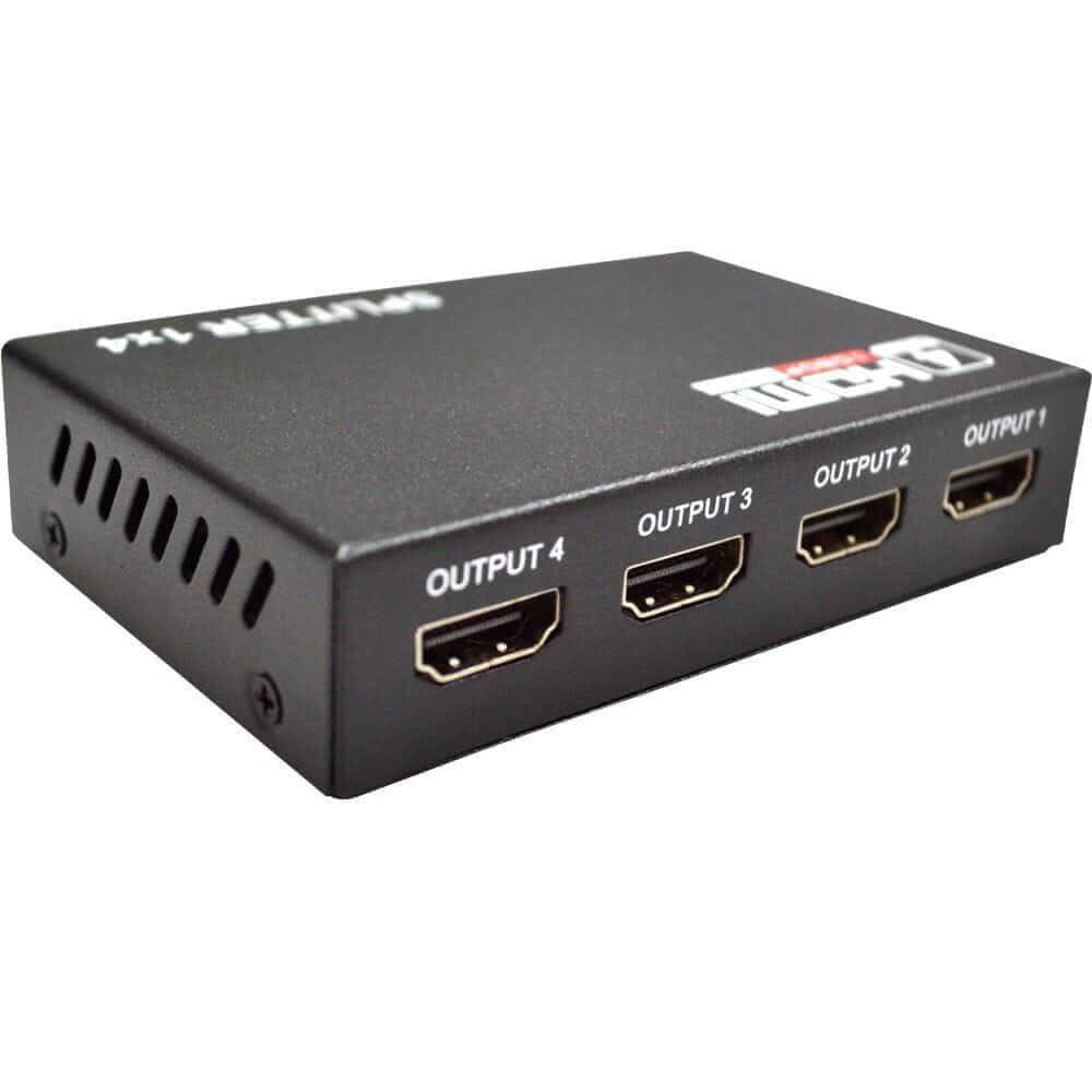 Divisor Splitter Hdmi 1.4 1x4 - 4 Saídas Gigasat [F086]