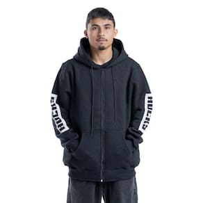 Moletom Canguru Logo Letter Hocks Preto