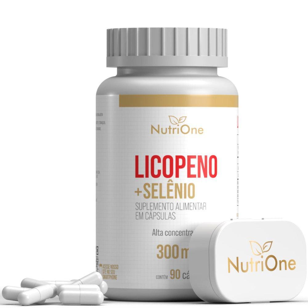 Licopeno 8Mg + Selênio 90 Cápsulas - Nutrione