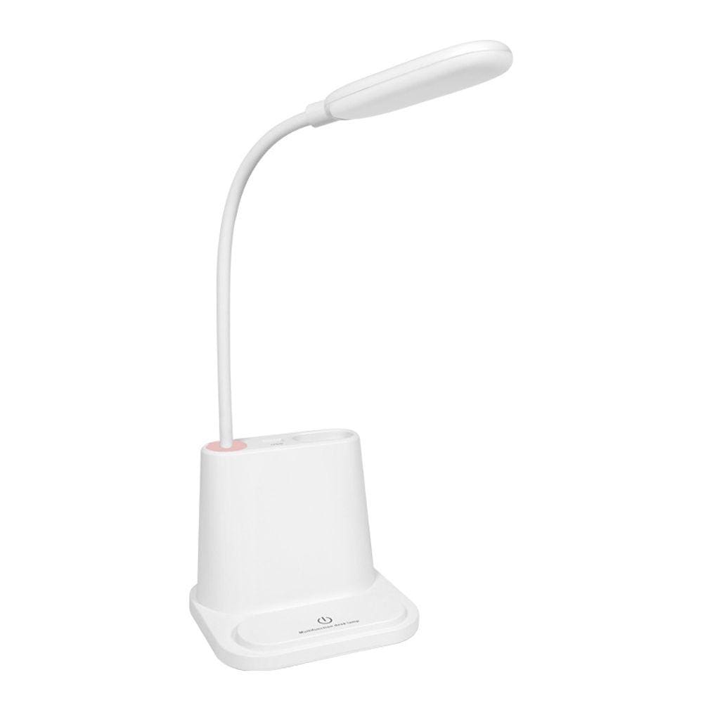 Mais vendido Lâmpada de mesa LED + Conexão USB-Branco