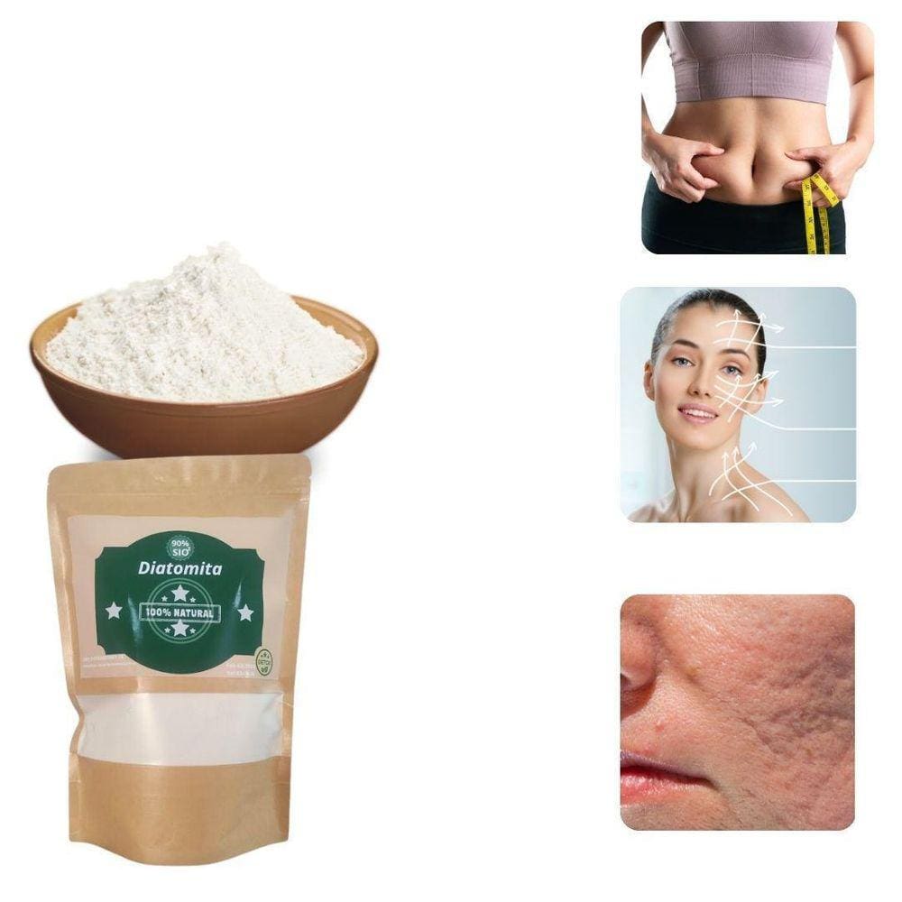 Terra De Diatomaceas Pura Detox Natural /Máscara Pele
