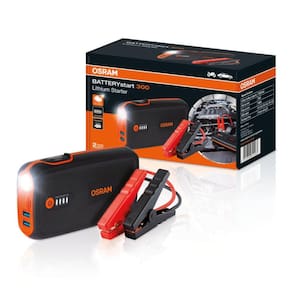 Auxiliar Partida Power Bank Portátil Osram Batterystart 300