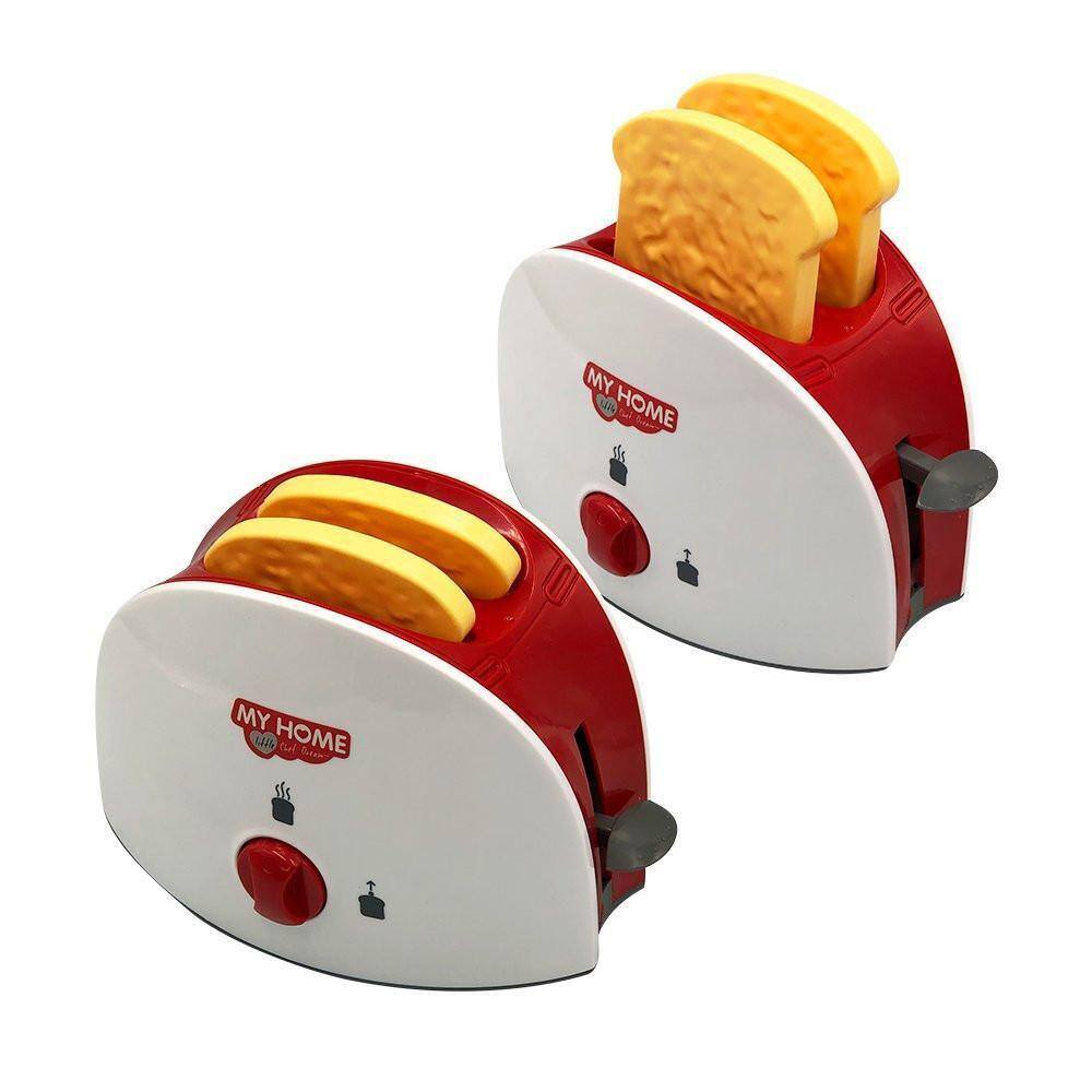Torradeira De Brinquedo Com 2 Pães - My Home
