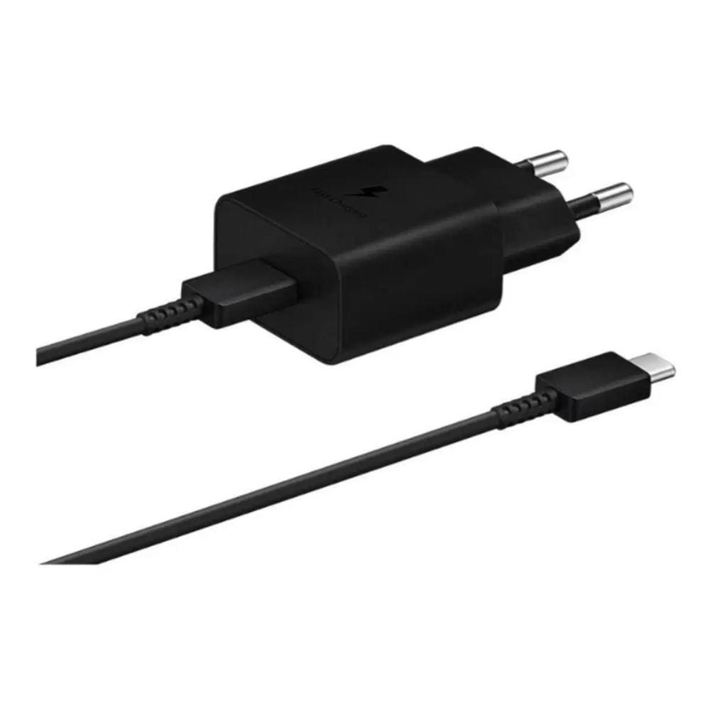 Carregador Samsung 25W T2510XB Com Cabo Tipo C Turbo SAMSUNG