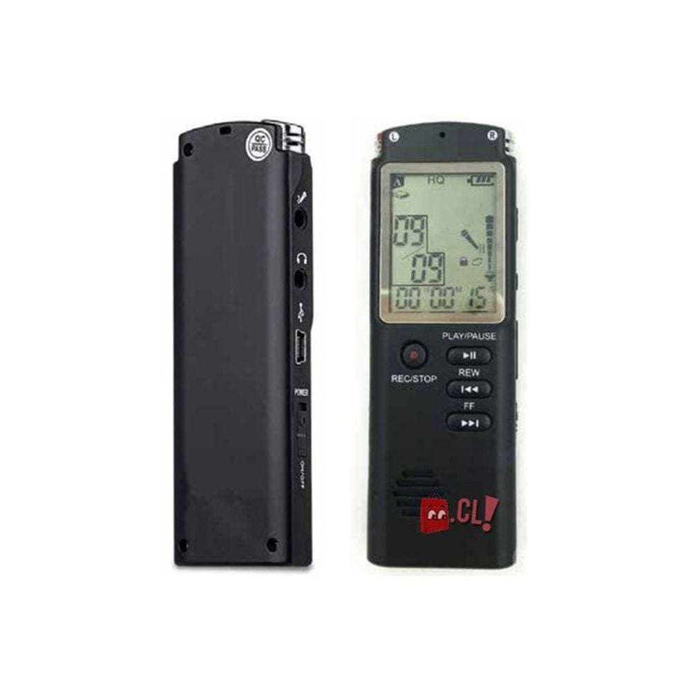 Gravador de Voz Digital USB Recarregável 8gb Puntostore