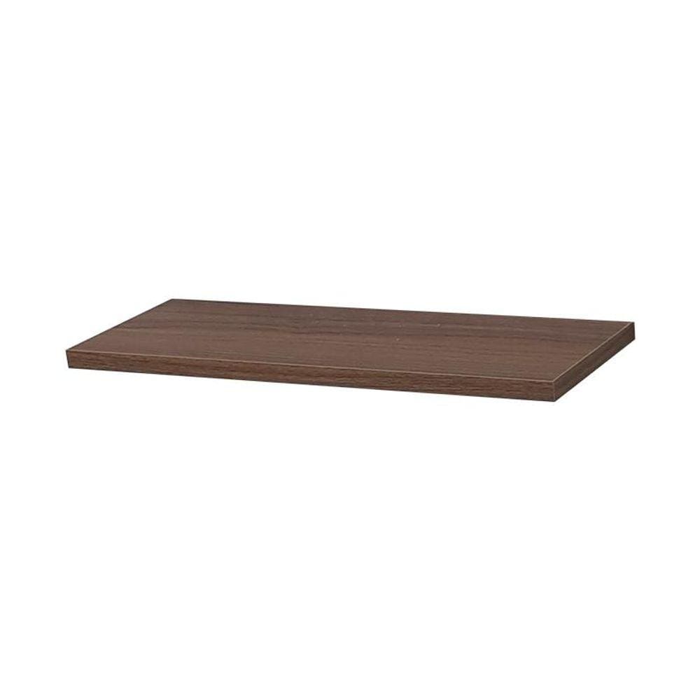 Prateleira 50 x 10cm Nogal Suporte Invisível